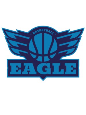 Eagle Basketball Logo Template