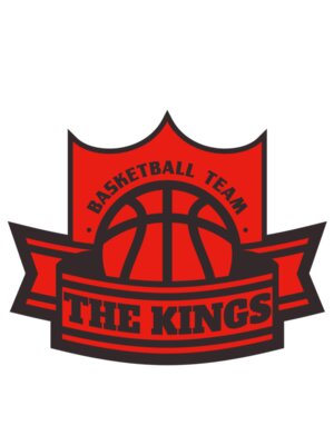 The Kings Basketball team Logo Template