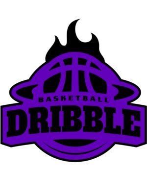 Dribble basketball logo 02