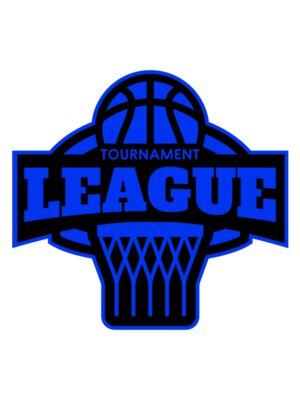 Tournament League logo template