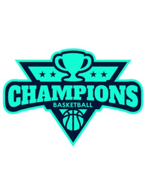 Champions Basketball League logo template 02