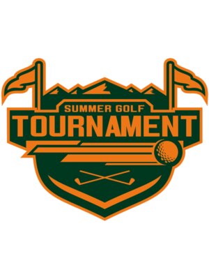 Tournament Summer golf logo template	02