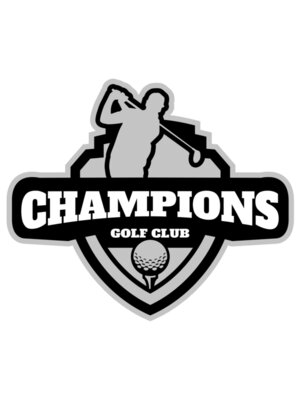 Champions Golf Club logo template