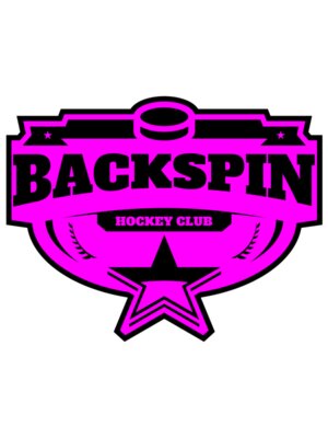 Backspin Hockey Club logo template