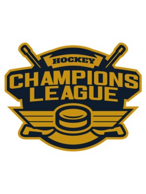 Champions League Hockey logo template