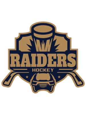 Raiders Hockey logo template