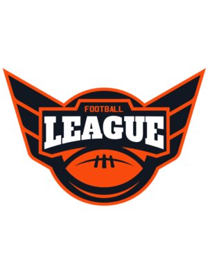 League Football logo template